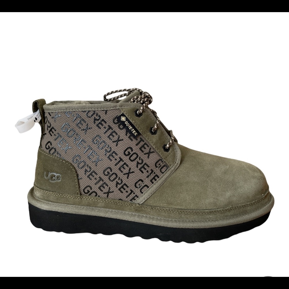 UGG Chukka Neumel GORE-TEX Waterproof Suede Men’s Boot Green Olive Size 8